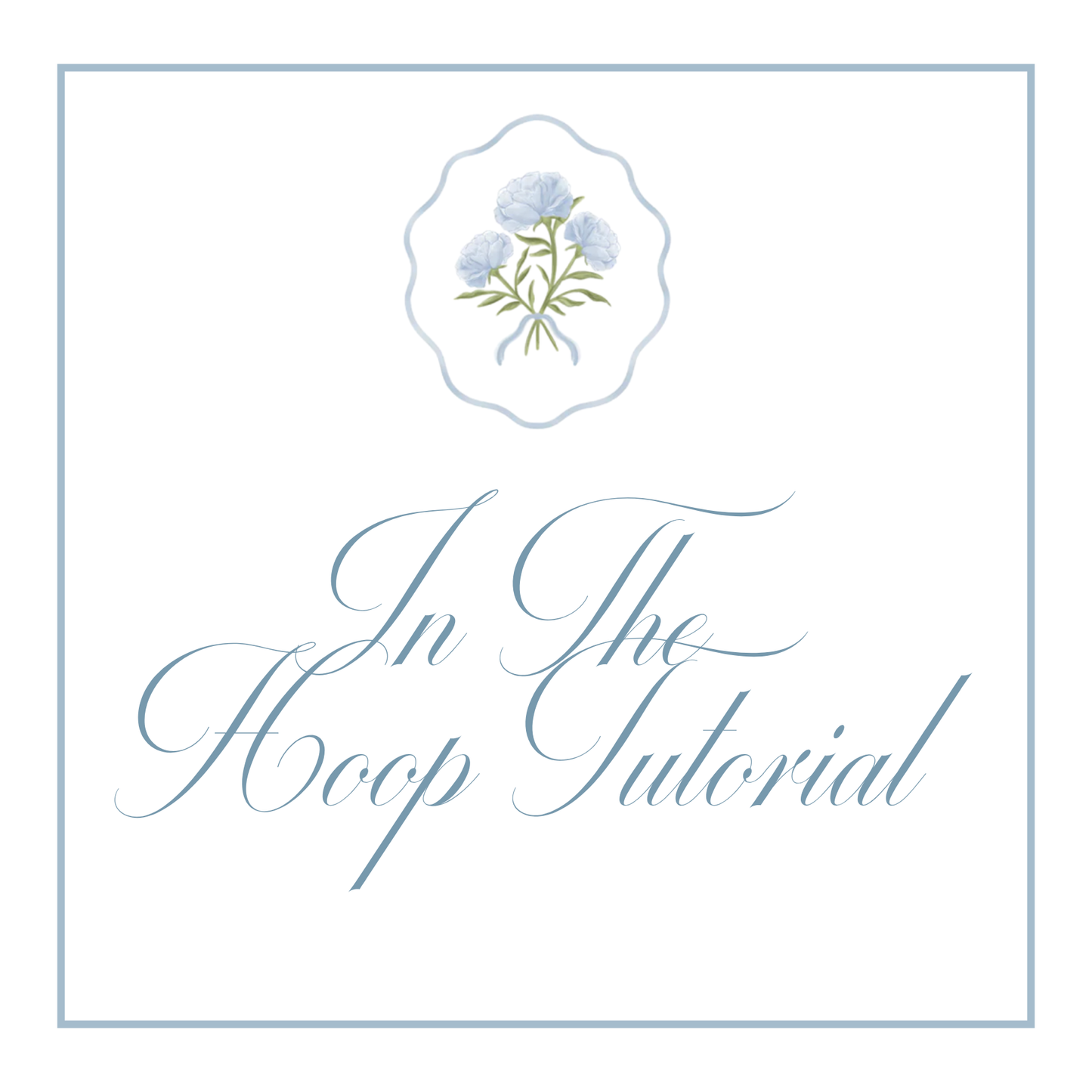 In The Hoop (ITH) Tutorial Petite Petal Embroidery Atelier