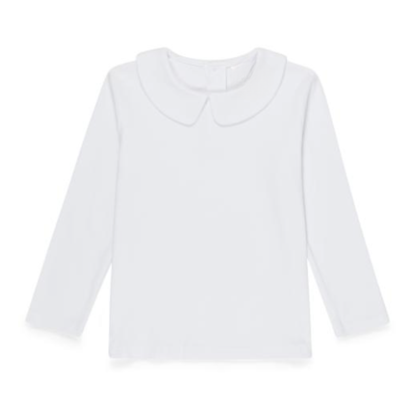 Boys Long Sleeve Peter Pan Collar Shirt Blanks Boutique