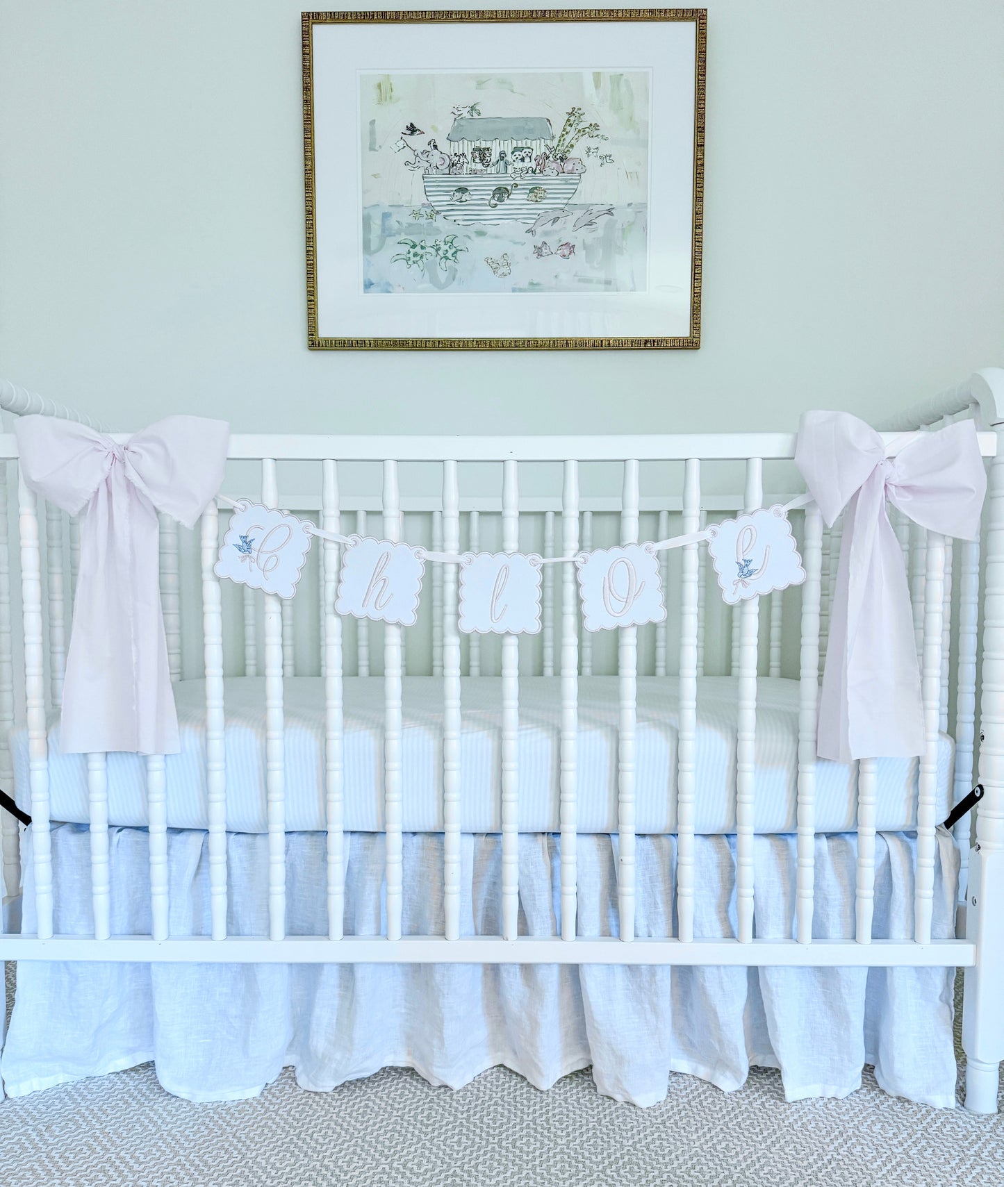 Name Banner Tice & Co. Embroidery and Design