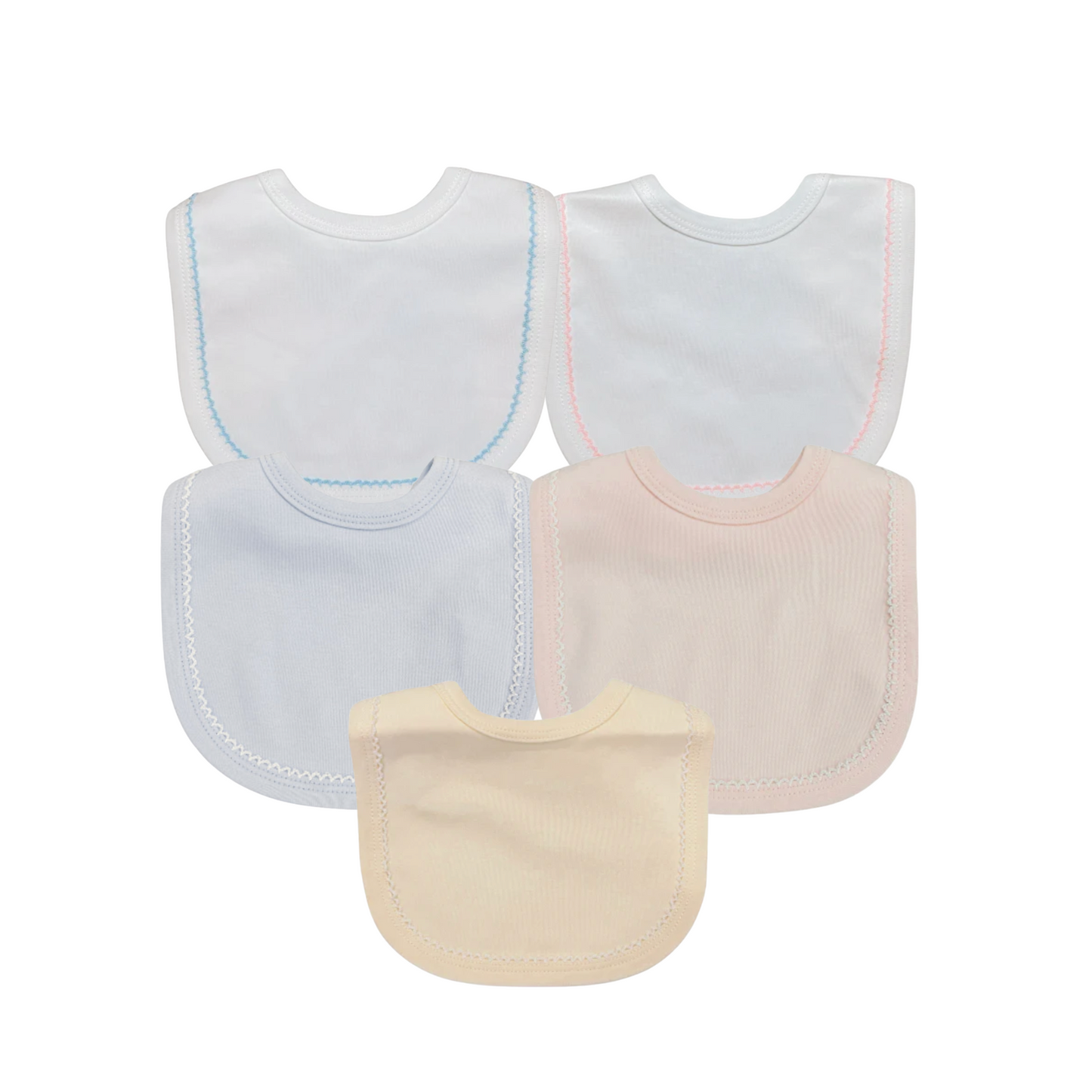 Picot Trim Bib Southern Proper Blanks