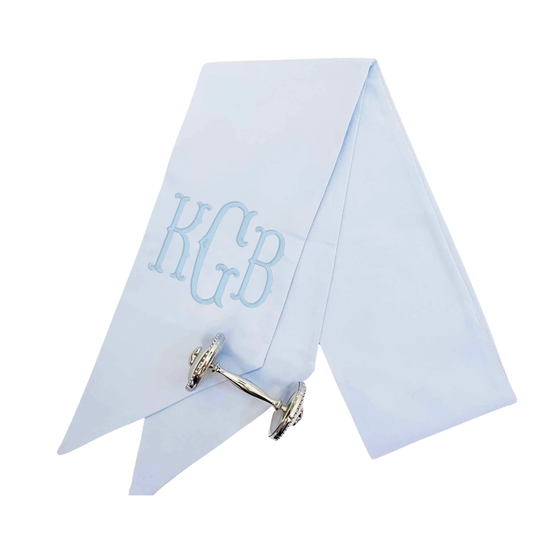 Baby Blue Swaddle Sash