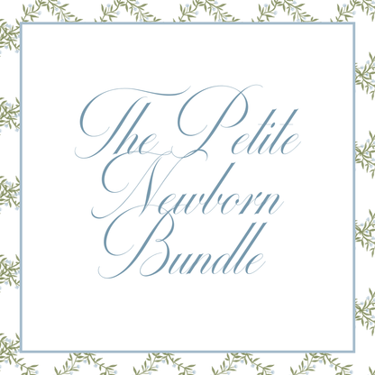 The Petite Newborn Bundle Tice & Co. Embroidery and Design