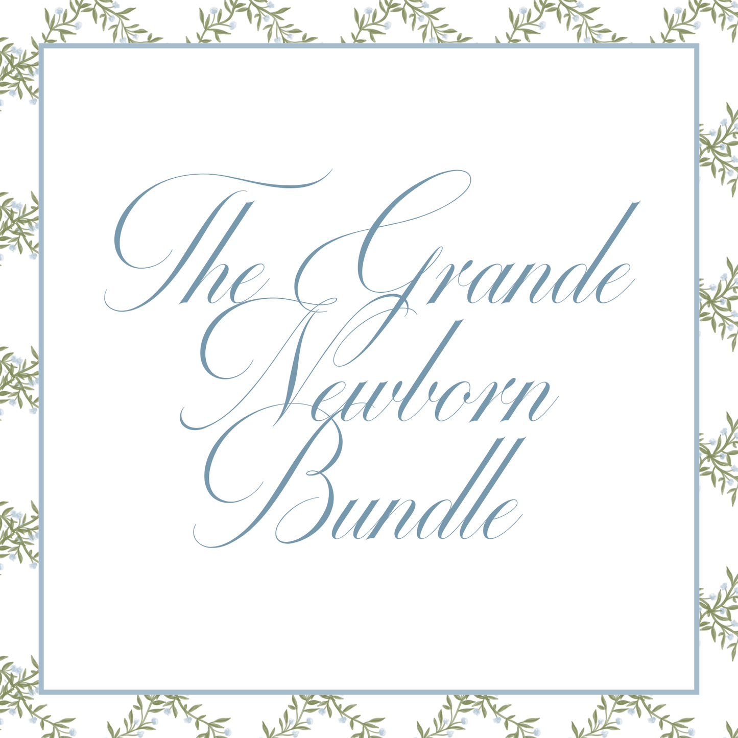 The Grande Newborn Bundle Tice & Co. Embroidery and Design