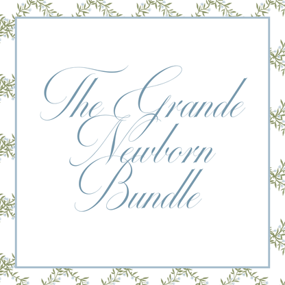 The Grande Newborn Bundle Tice & Co. Embroidery and Design