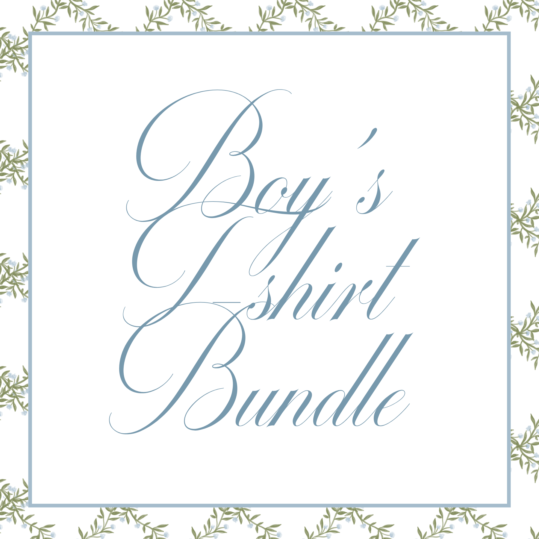 Boy's T-Shirt Bundle Blanks Boutique