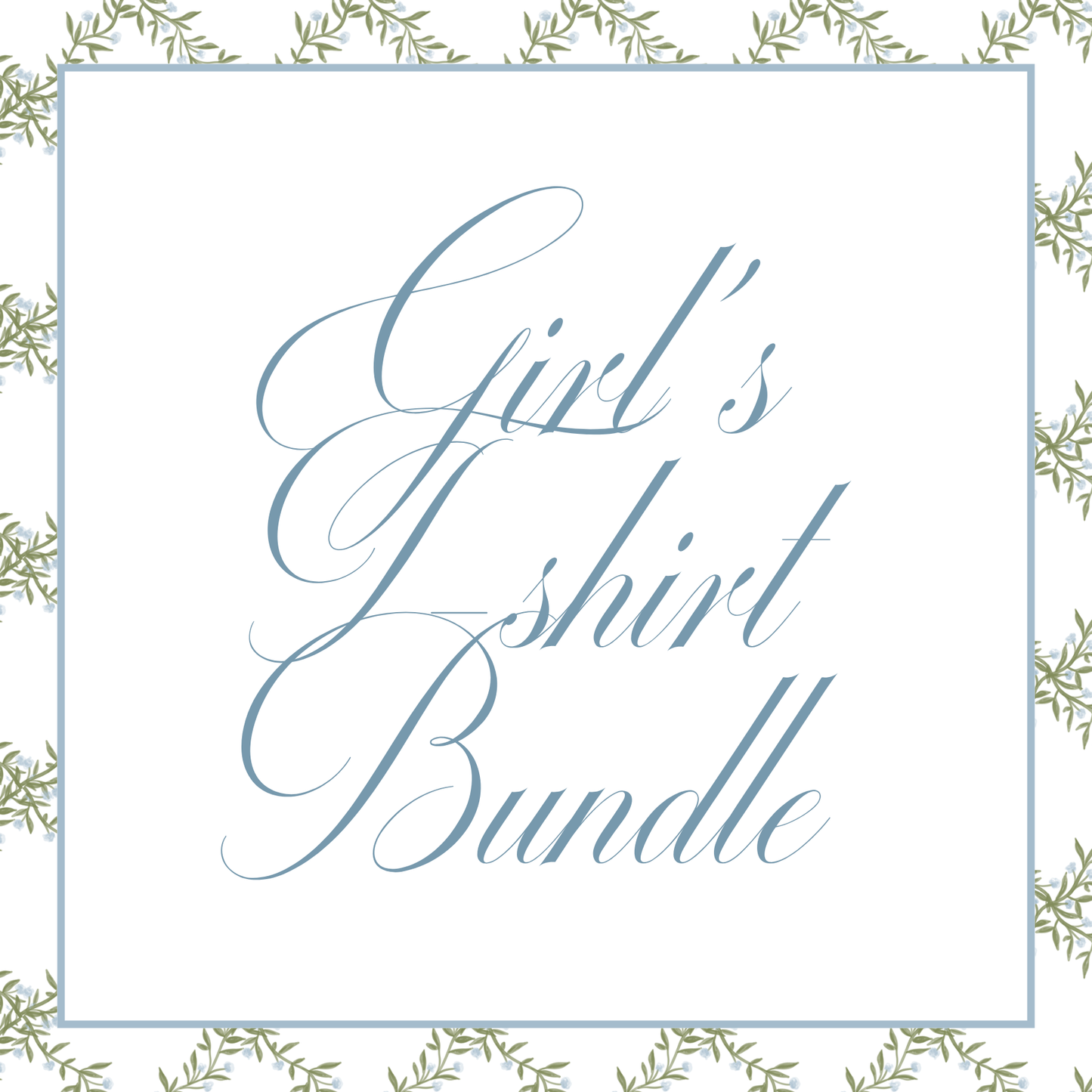 Girl's T-Shirt Bundle Blanks Boutique