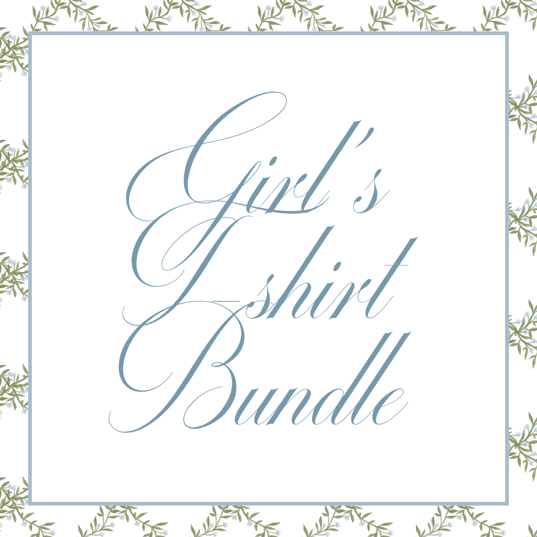 Girl's T-Shirt Bundle Blanks Boutique