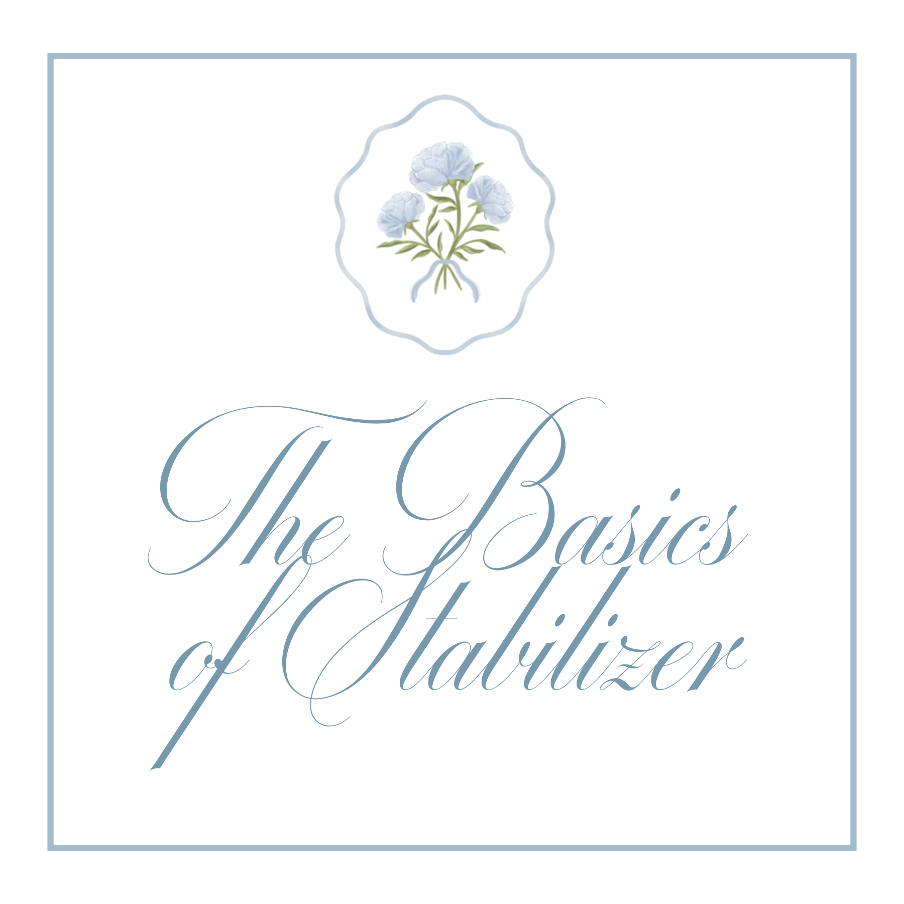 The Basics of Stabilizer Petite Petal Embroidery Atelier