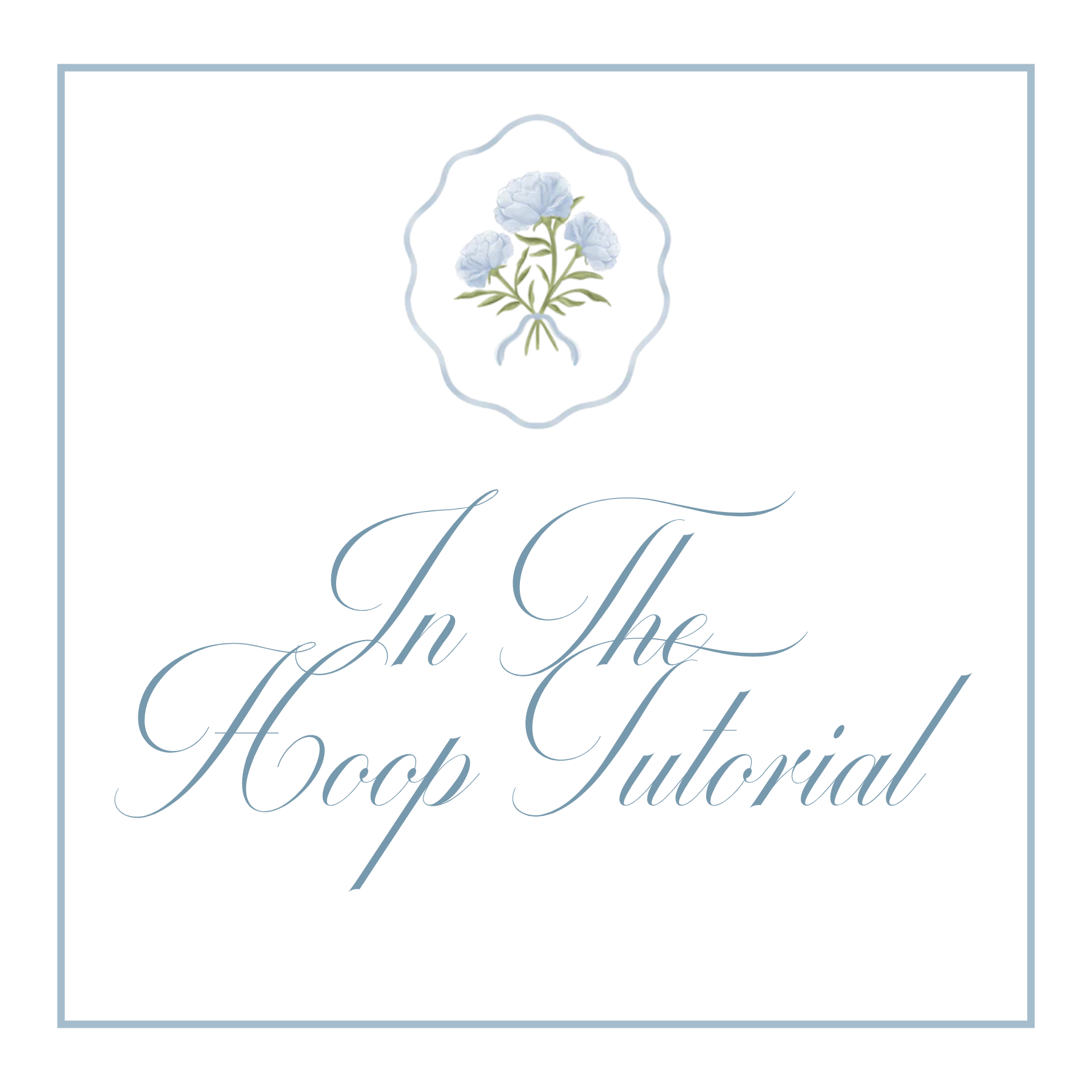 In The Hoop (ITH) Tutorial Petite Petal Embroidery Atelier