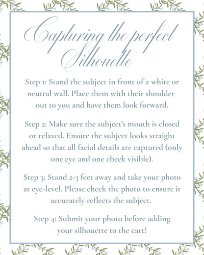 Custom-Framed Girl Silhouette Amazon