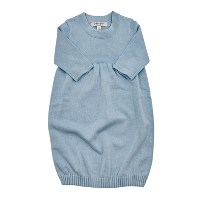 Straight Edge Newborn Knit Gown