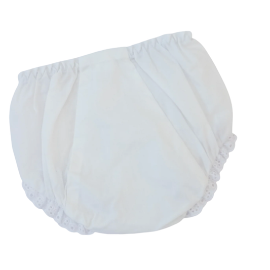 Eyelet Trim Bloomers Embroider This