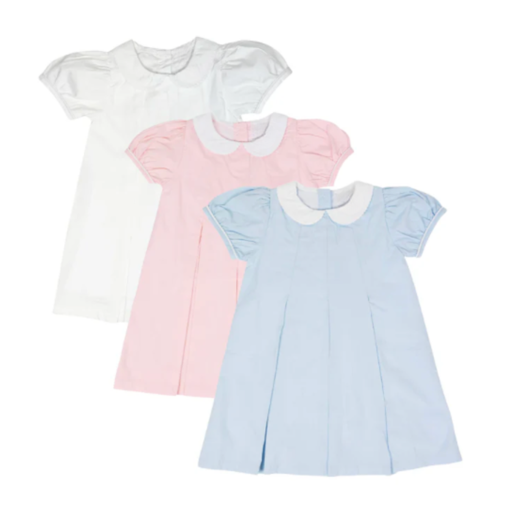 Pleated Peter Pan Collar Dress Love That Cotton