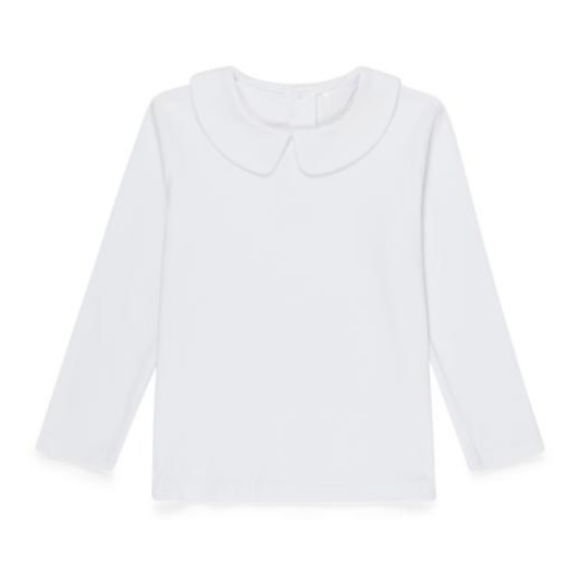 Boys Long Sleeve Peter Pan Collar Shirt Blanks Boutique