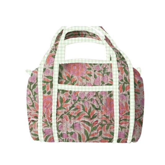 Lillian Quilted Makeup Bag