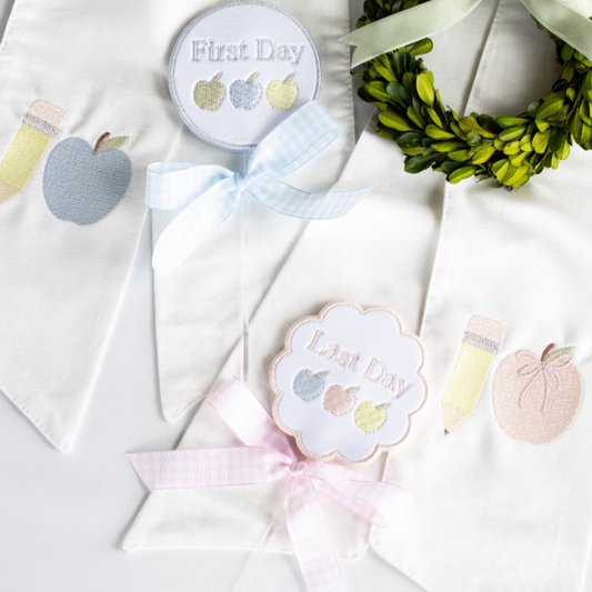Back To School Wreath Sash