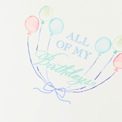 Birthday Memory Book