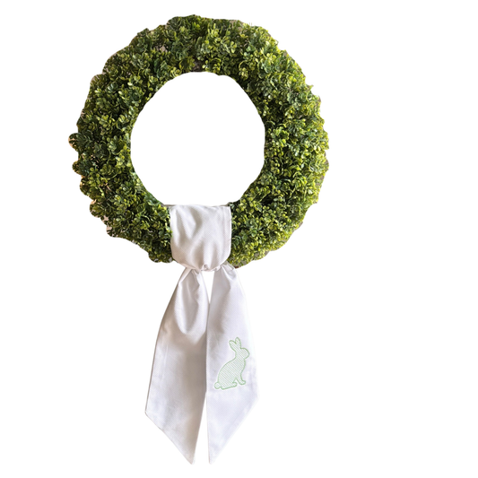 Pique Classic Wreath Sash