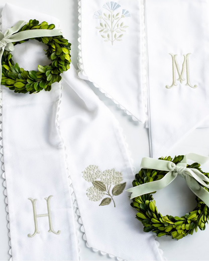 Cotton Pique Home Wreath Sash (SGP) Gifts By Royalty