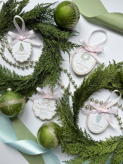Heirloom Christmas Ornament Tice & Co. Embroidery and Design