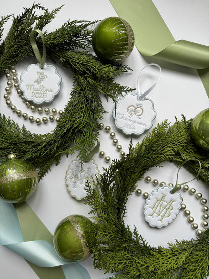 Heirloom Christmas Ornament Tice & Co. Embroidery and Design
