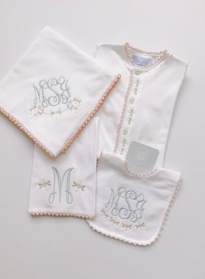 Newborn Layette Bundle Tice & Co. Embroidery and Design