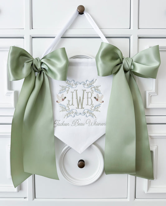 Entangled Vine Mallard Bespoke Banner