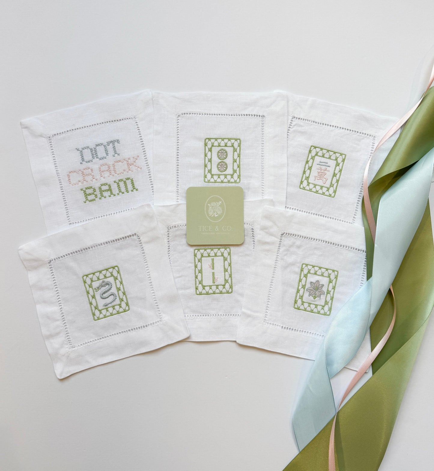 Mahjong Cocktail Napkins Amazon