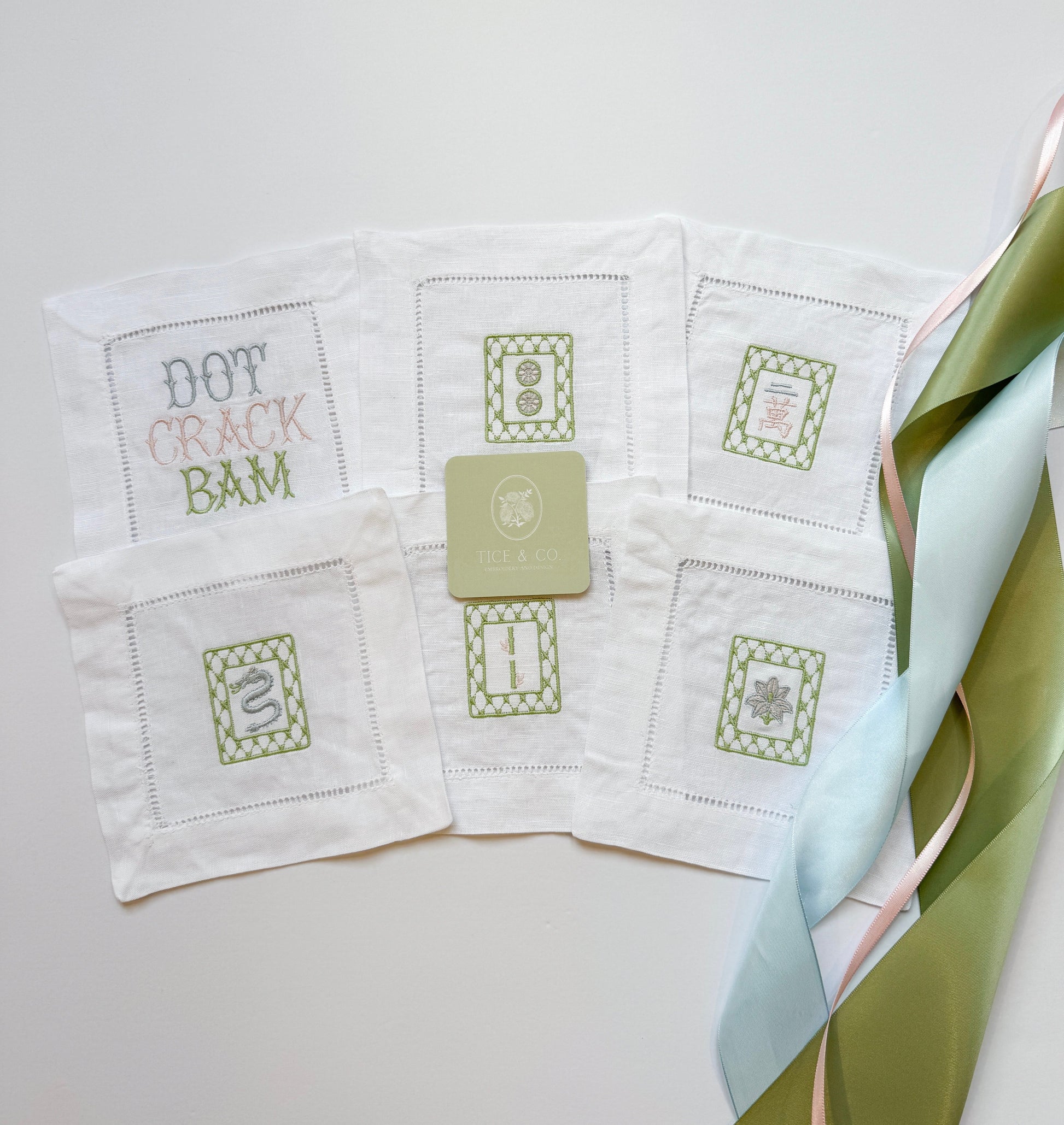 Mahjong Cocktail Napkins Amazon