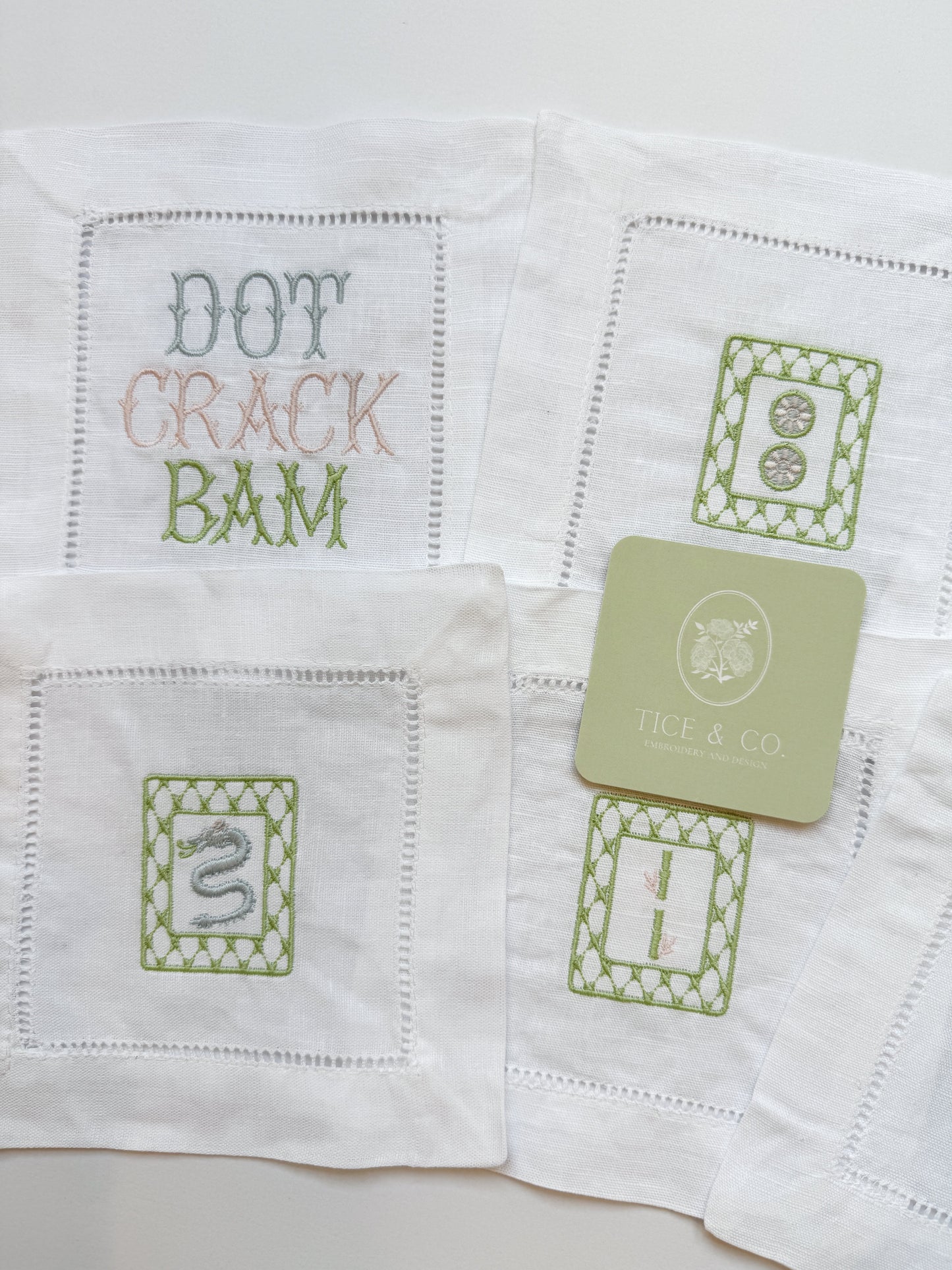 Mahjong Cocktail Napkins Amazon