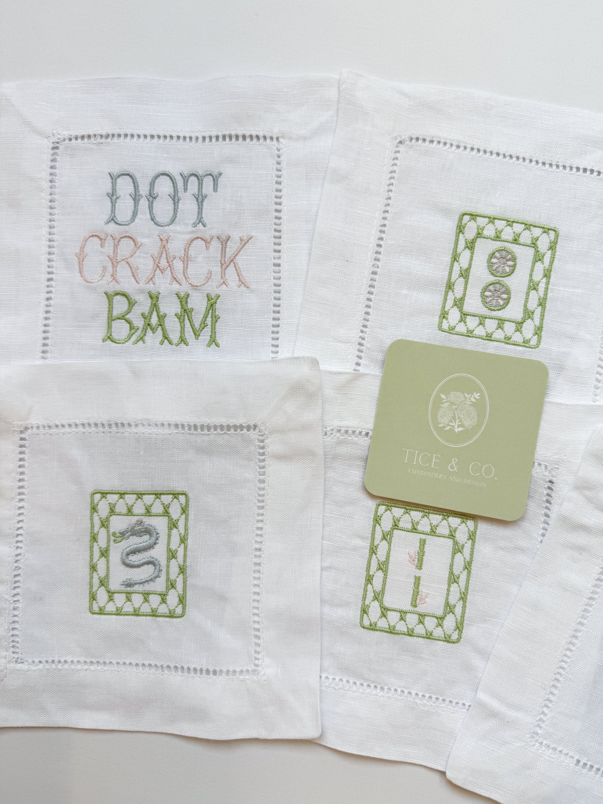 Mahjong Cocktail Napkins Amazon