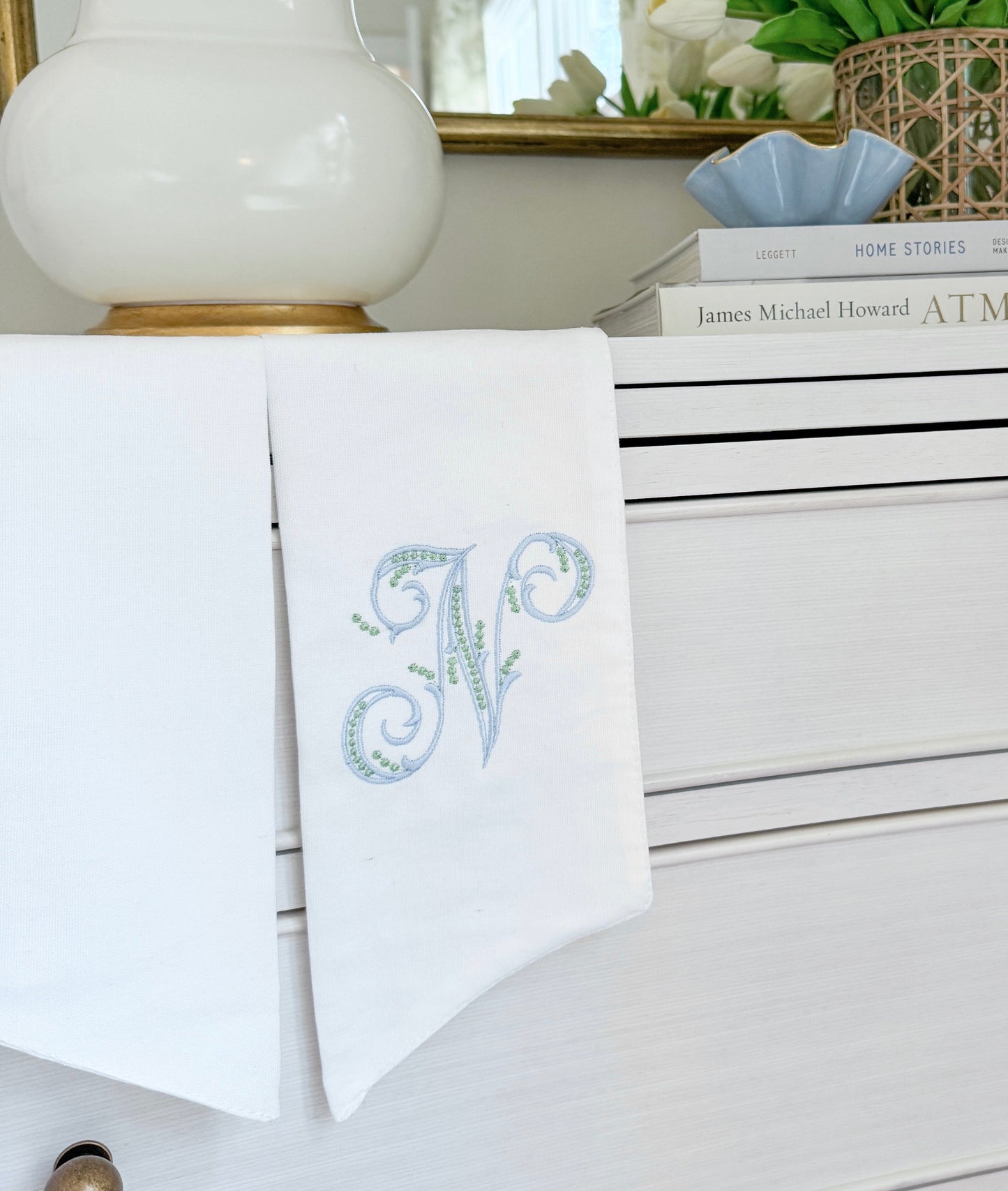 Classic Wreath Sash Elleen Blanks