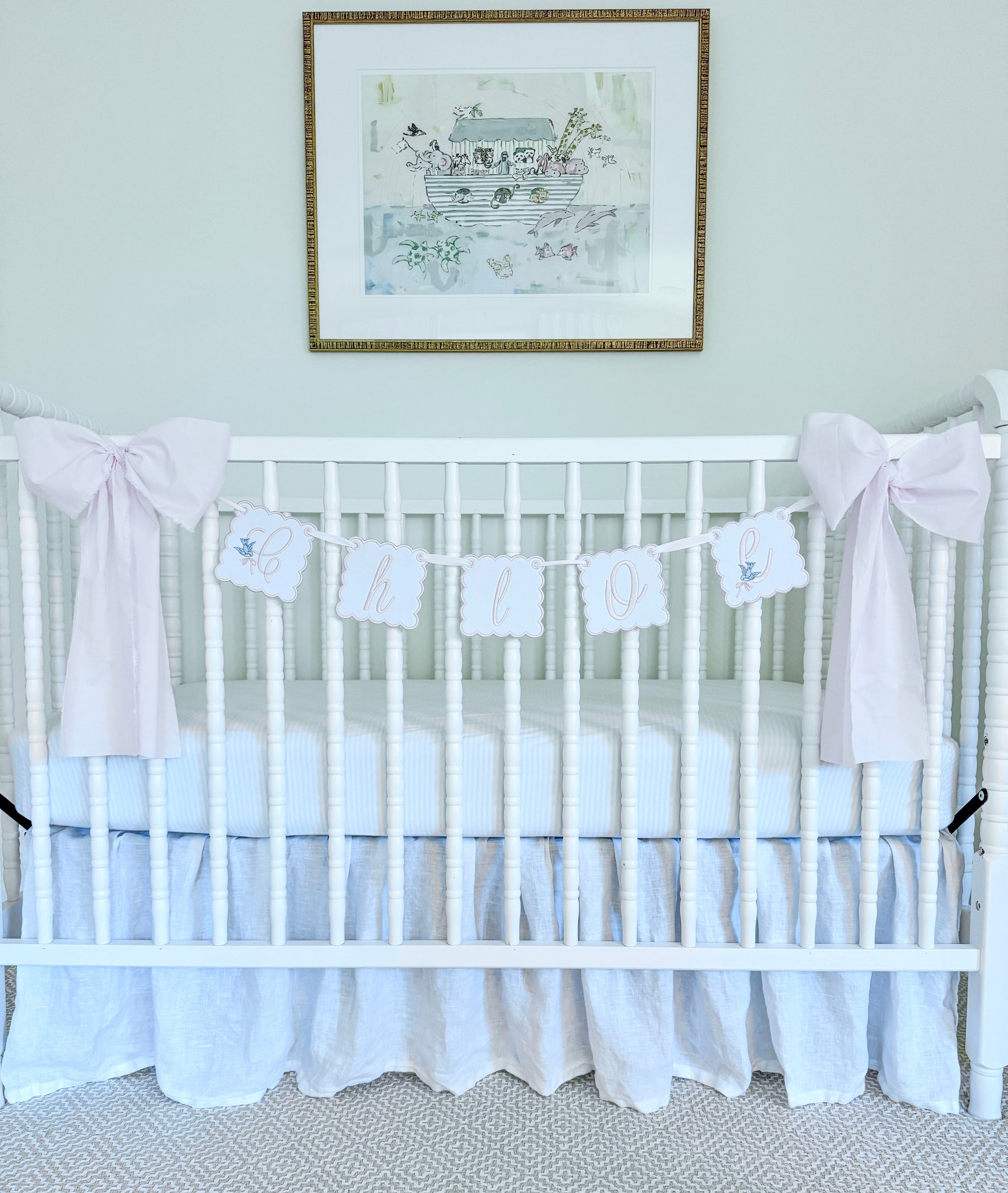 Name Banner Tice & Co. Embroidery and Design