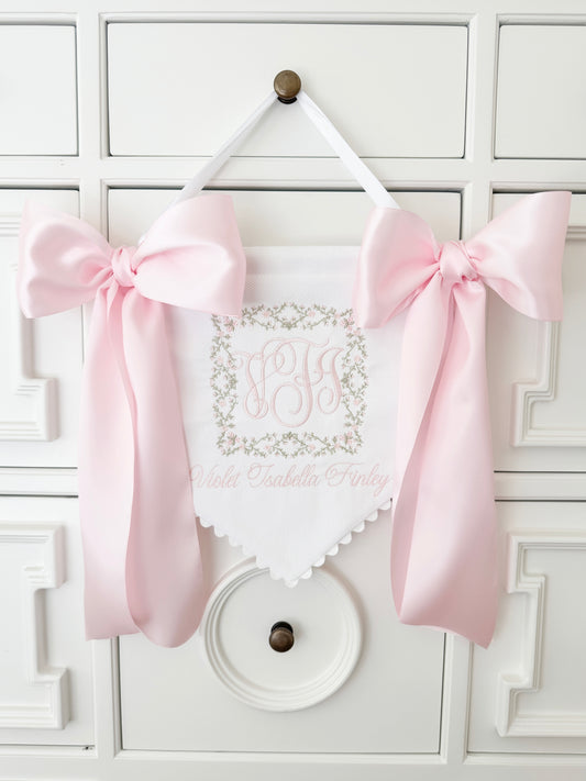 Blooming Rosevine Bespoke Banner
