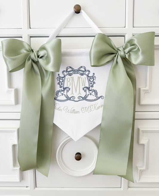 Vintage Newborn Bespoke Banner