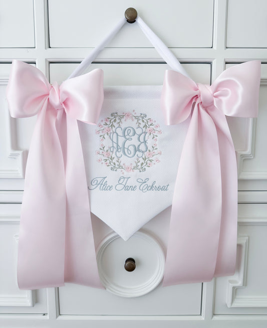Buds Blooms and Butterflies Bespoke Banner