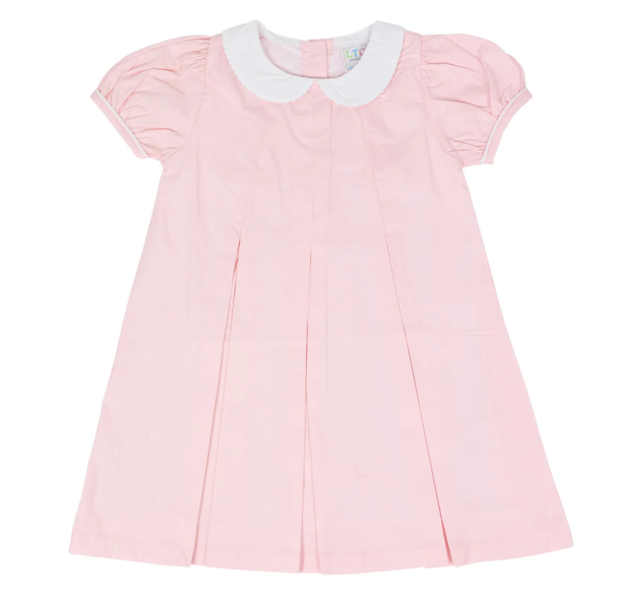 Pleated Peter Pan Collar Dress Love That Cotton