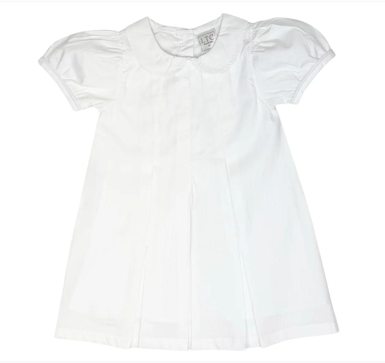 Pleated Peter Pan Collar Dress Love That Cotton