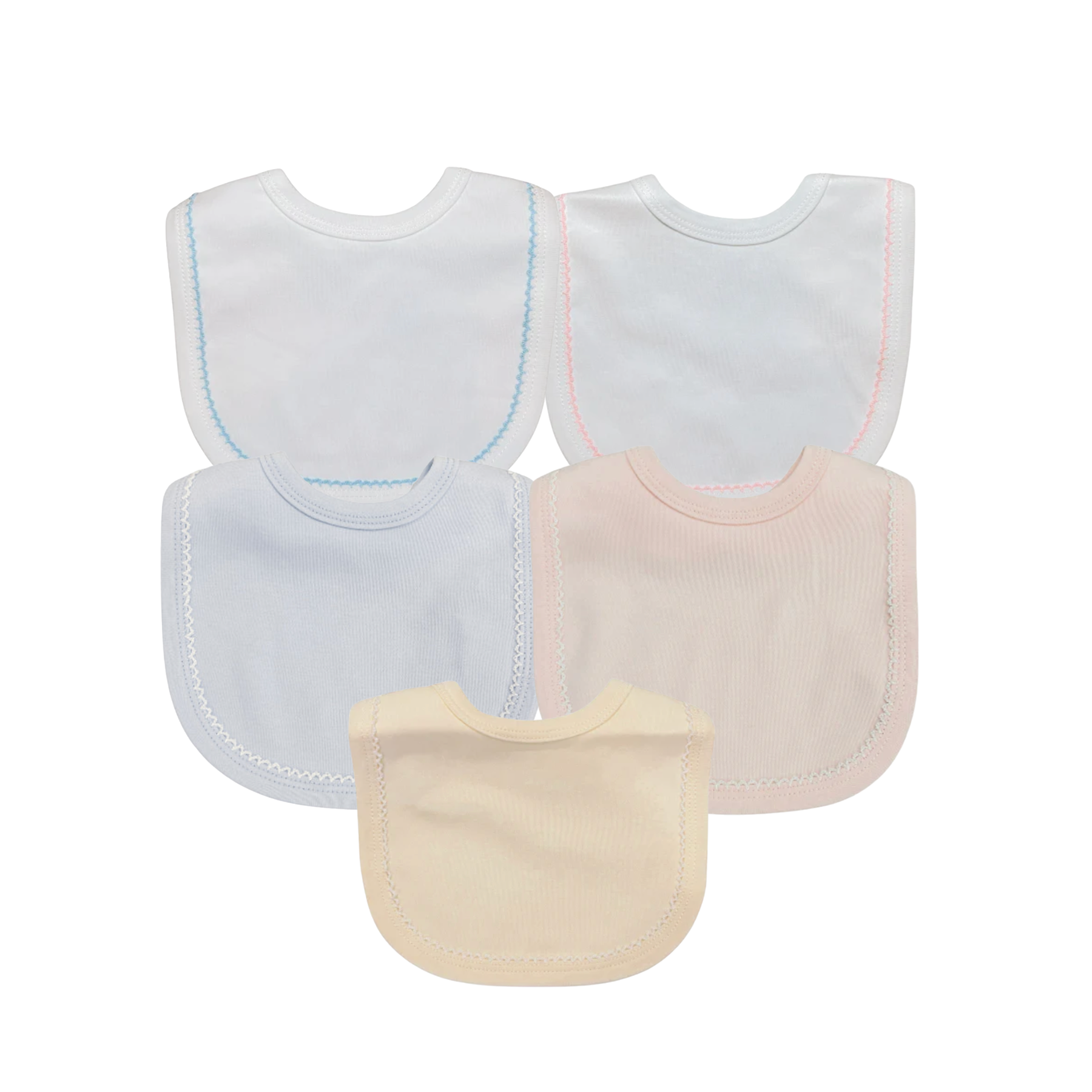 Picot Trim Bib Southern Proper Blanks