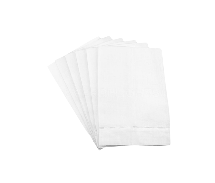 Linen Hemstitch Fingertip Towel All About Blanks