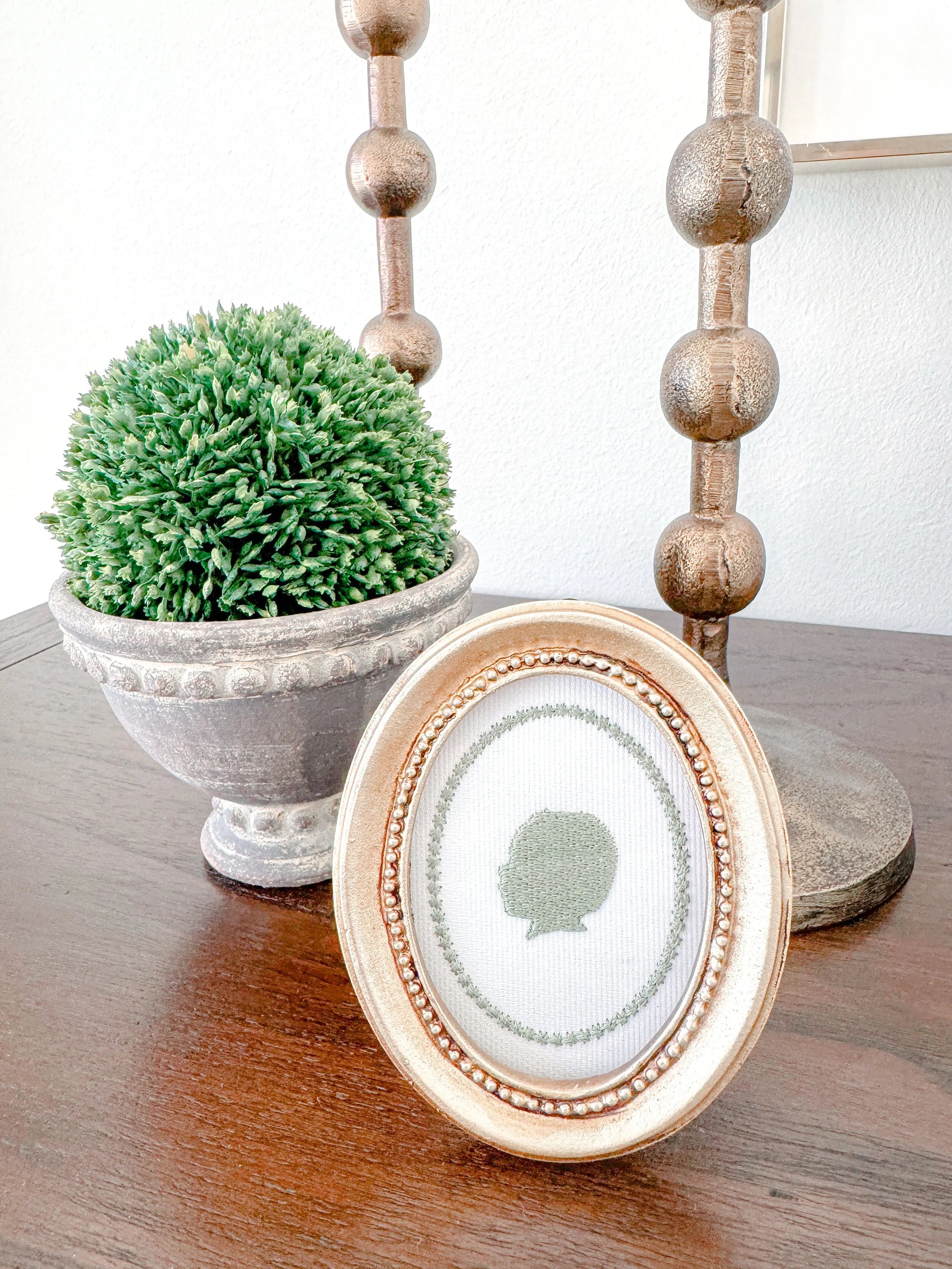 Custom-Framed Boy Silhouette Amazon